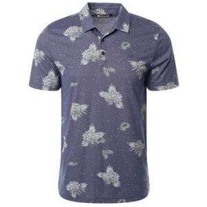 Travis Matthew polarized short sleeve golf polo size large blue floral